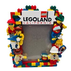 Vintage 1999 Legoland California Theme Park 3D Figure Picture Frame